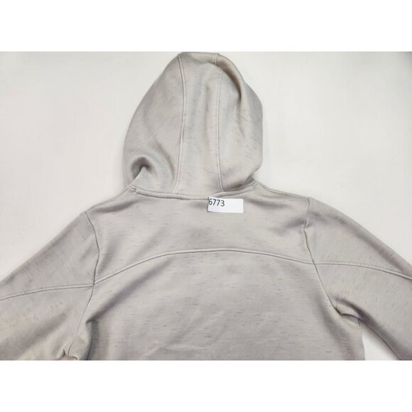 Under Armour Sweatshirt Hoodie Adult M Gray Black Logo Pullover Sweater Mens - Picture 8 of 8